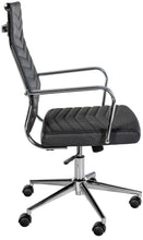 Laden Sie das Bild in den Galerie-Viewer, Moderner Leder-Bürostuhl CANY: Stil und Komfort in Perfektion. Und doch bequem.