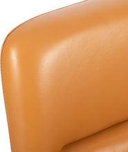 Laden Sie das Bild in den Galerie-Viewer, Bürostuhl HILDE, echtes Büffelleder, ergonomisch, belastbar bis 120 kg
