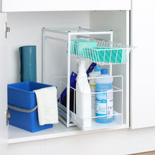Laden Sie das Bild in den Galerie-Viewer, Einbauschublade für Spülschrank, 2-stufig, weiß