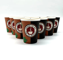 Laden Sie das Bild in den Galerie-Viewer, Kaffeebecher 1.000 St.  200ml "Coffee To Go" Pappe - Hartpapier.