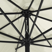 Laden Sie das Bild in den Galerie-Viewer, Sonnenschirm 4 Meter Durchmesser. Kurbelschirm. Verschiedene Farben