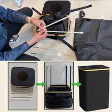 Laden Sie das Bild in den Galerie-Viewer, Waschbarer Recycling-Eimer 100 Liter – robust, platzsparend und faltbar