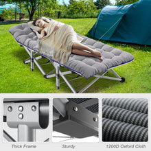 Laden Sie das Bild in den Galerie-Viewer, Faltbare Liege (Tragbar). Gästebett. Gartenliege. Campingbett