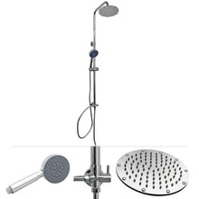 Laden Sie das Bild in den Galerie-Viewer, Duschgarnitur mit Duschkopf und Handbrause, Duschsäule