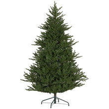 Laden Sie das Bild in den Galerie-Viewer, Künstlicher Weihnachtsbaum – 1,8 m, realistisches Aussehen, feuersicherer Kunststoff