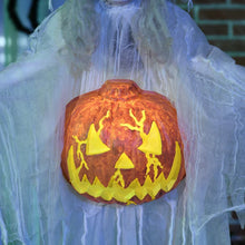 Laden Sie das Bild in den Galerie-Viewer, Lebensgroßer Halloween-Geist, mit Bewegungssensor und LED-Lichtern, 183 cm