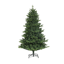 Laden Sie das Bild in den Galerie-Viewer, Künstlicher Weihnachtsbaum, 180 cm, naturgetreu, flammhemmend, inkl. Metallfuß