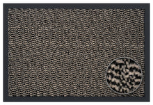 Laden Sie das Bild in den Galerie-Viewer, Schmutzfangmatte Sauberlaufteppich beige-schwarz, 60x90 / 90x150 / 120x180 cm