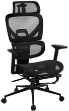 Laden Sie das Bild in den Galerie-Viewer, BERSFORD ergonomischer und vielfach einstellbarer Chefsessel, Mesh-Stoff, schwitzfrei.