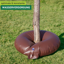 Laden Sie das Bild in den Galerie-Viewer, Bewässerungsring 56 Liter, Baumbewässerungsbeutel, automatisches Bewässerungssystem, Baumbeutel, Gießsack für Bäume, 80 x 80 x 20 cm