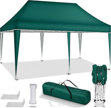Laden Sie das Bild in den Galerie-Viewer, Faltpavillon wasserdicht. Pop Up. Ohne Seitenteile. 3x6 Meter. Gartenzelt. Partyzelt. UV50+ Schutz. Einfaches Faltsystem.