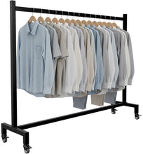 Laden Sie das Bild in den Galerie-Viewer, Garderobenständer im Industrialdesign. Für Büro, Hotel, Messen, Events, Sport, Boutiquen, Showrooms usw.
