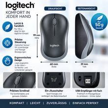 Laden Sie das Bild in den Galerie-Viewer, Logitech kabellose Tastatur mit Funkmaus. Eine der besten Marken-Tastaturen der Welt. Und so preiswert!