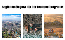 Laden Sie das Bild in den Galerie-Viewer, Flugdrohne, faltbar. Mit 4K-HD Kamera. Ein preiswerter Quadrocopter zum lernen.