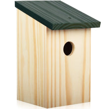 Laden Sie das Bild in den Galerie-Viewer, Hochwertige 4x Vogelhäuser aus Massivholz – Sicherer Nistplatz für heimische Gartenvögel