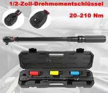 Laden Sie das Bild in den Galerie-Viewer, Drehmomentschlüssel 20–210 Nm – der universelle Allrounder für Auto, Motorrad, Werkstatt &amp; Bau