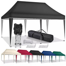 Laden Sie das Bild in den Galerie-Viewer, Faltpavillon wasserdicht. Pop Up. Ohne Seitenteile. 3x6 Meter. Gartenzelt. Partyzelt. UV50+ Schutz. Einfaches Faltsystem.