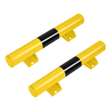 Laden Sie das Bild in den Galerie-Viewer, 2x Stahl-Reifenstopper, Rückfahrstopper, Autostopper, Parkstopp, Parkhilfe