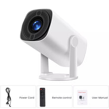Laden Sie das Bild in den Galerie-Viewer, Mini-Beamer rechteckiges Gehäuse, 4K UHD Heimkino Projektor LCD 5G WiFi Bluetooth Taschenkino für Iphone und Android