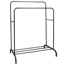 Laden Sie das Bild in den Galerie-Viewer, Budget - Kleiderständer aus Metall. Begehbarer Kleiderschrank. Messe, Zimmer, Unterkunft. Praktisch.