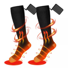 Laden Sie das Bild in den Galerie-Viewer, Heizbares Paar Socken mit 2 x Akku 4000 mAh. Nie mehr kalte Füße! Perfekt in der kalten Jahreszeit.