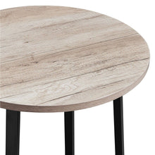 Laden Sie das Bild in den Galerie-Viewer, Barhocker 2er Set mit Bar-Tisch im Industriestil. Holz und Metall.