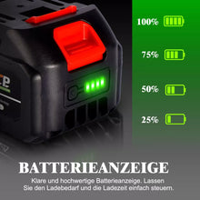 Laden Sie das Bild in den Galerie-Viewer, Akku-Heißluftgebläse bis 400 °C inklusive 2 Akkus und Ladegerät