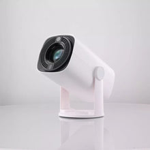 Laden Sie das Bild in den Galerie-Viewer, Mini-Beamer rechteckiges Gehäuse, 4K UHD Heimkino Projektor LCD 5G WiFi Bluetooth Taschenkino für Iphone und Android