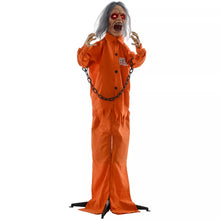 Laden Sie das Bild in den Galerie-Viewer, Halloween Dekoration Gefangener 85 cm mit LED-Lichter, Soundfunktion