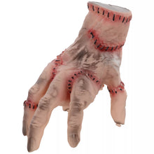 Laden Sie das Bild in den Galerie-Viewer, Halloween Grusel Hand vernarbt. Realistisch 21 cm mit Soundfunktioin