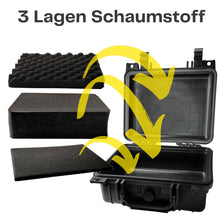 Laden Sie das Bild in den Galerie-Viewer, Fotokoffer Sicherheitskoffer stabil wasserdicht, staubdicht. Verschiedene Größen