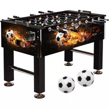 Laden Sie das Bild in den Galerie-Viewer, Turnier Tischfußball Tischkicker 60 kg. Verschiedene Farben z.B. Schwarz, Weiß, Braun, Holz oder diverse Motive. Massiv. Turniermaße.