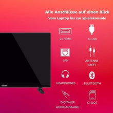 Laden Sie das Bild in den Galerie-Viewer, Telefunken 32 Zoll (80 cm) Fernseher Smart TV HD HDR Triple-Tuner