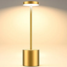 Laden Sie das Bild in den Galerie-Viewer, LED Tischlampe. Lampe mit Dimmung. Akkubetrieb. Nachttisch, Gartentisch. Exklusiv. Touch-Funktion