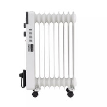 Laden Sie das Bild in den Galerie-Viewer, Neues Modell 2025: Radiator Heizung. 2000 Watt. Einstellbar mit Thermostat. Mit Rippen. Ölheizung.