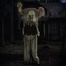 Laden Sie das Bild in den Galerie-Viewer, Halloween Dekoration Skelett 160 cm mit LED-Lichter Soundfunktion