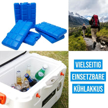 Laden Sie das Bild in den Galerie-Viewer, Kühlakkus (groß) 16er Set mit je 400 ml für Kühltasche und Kühlbox