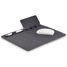 Laden Sie das Bild in den Galerie-Viewer, Mauspad mit 15 W Handy-Qi-Ladefunktion &amp; Smartphone-Halter