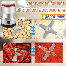 Laden Sie das Bild in den Galerie-Viewer, Elektrische Kaffeemühle. Kompakt, leistungsstark und präzise. 200 Watt