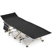 Laden Sie das Bild in den Galerie-Viewer, Faltliege, Camping-Faltbett. Praktisch. Verschiedene Farben. 186 cm Länge. Preiswert.