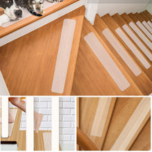 Laden Sie das Bild in den Galerie-Viewer, Lebensretter: Anti-Rutsch-Streifen für Treppen, selbstklebend, aus Kunststoff. 3 cm bzw. 15 cm Breite.