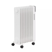 Laden Sie das Bild in den Galerie-Viewer, Neues Modell 2025: Radiator Heizung. 2000 Watt. Einstellbar mit Thermostat. Mit Rippen. Ölheizung.