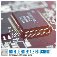 Laden Sie das Bild in den Galerie-Viewer, KFZ Batterieladegerät 12V  4A Autos und Motorräder. Inverter Technologie.