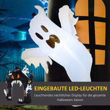 Laden Sie das Bild in den Galerie-Viewer, Halloween aufblasbarer Bogen 300 cm Halloween-Deko mit LED-Beleuchtung
