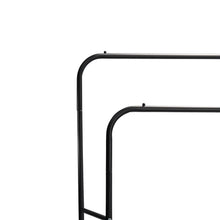 Laden Sie das Bild in den Galerie-Viewer, Budget - Kleiderständer aus Metall. Begehbarer Kleiderschrank. Messe, Zimmer, Unterkunft. Praktisch.