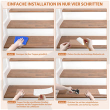 Laden Sie das Bild in den Galerie-Viewer, Lebensretter: Anti-Rutsch-Streifen für Treppen, selbstklebend, aus Kunststoff. 3 cm bzw. 15 cm Breite.