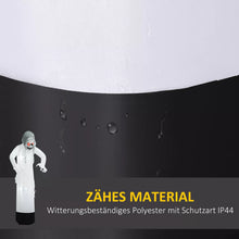 Laden Sie das Bild in den Galerie-Viewer, Halloween Geisterhexe 190 cm mit roten Augen aufblasbar Hexen mit LED-Lichtern