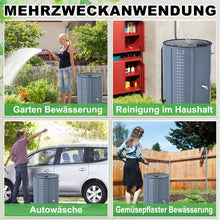 Laden Sie das Bild in den Galerie-Viewer, Regentonnen. 200-750 Liter. Warum zahlen, wenn Wasser gratis vom Himmel kommt?