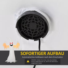 Laden Sie das Bild in den Galerie-Viewer, Halloween Selbstaufblasenderes Gespenst 2,4 m Dekoration mit LEDs IP44