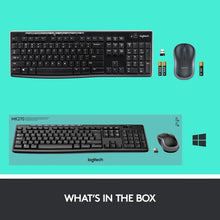 Laden Sie das Bild in den Galerie-Viewer, Deutsche Logitech MK Wireless Combo Funk-Tastatur plus Maus-Set. QWERTZ
